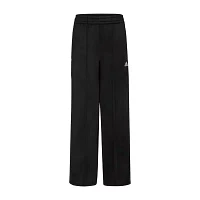 adidas Big Girls Mid Rise Wide Leg Track Pant