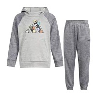 adidas Little Boys 2-pc. Pant Set