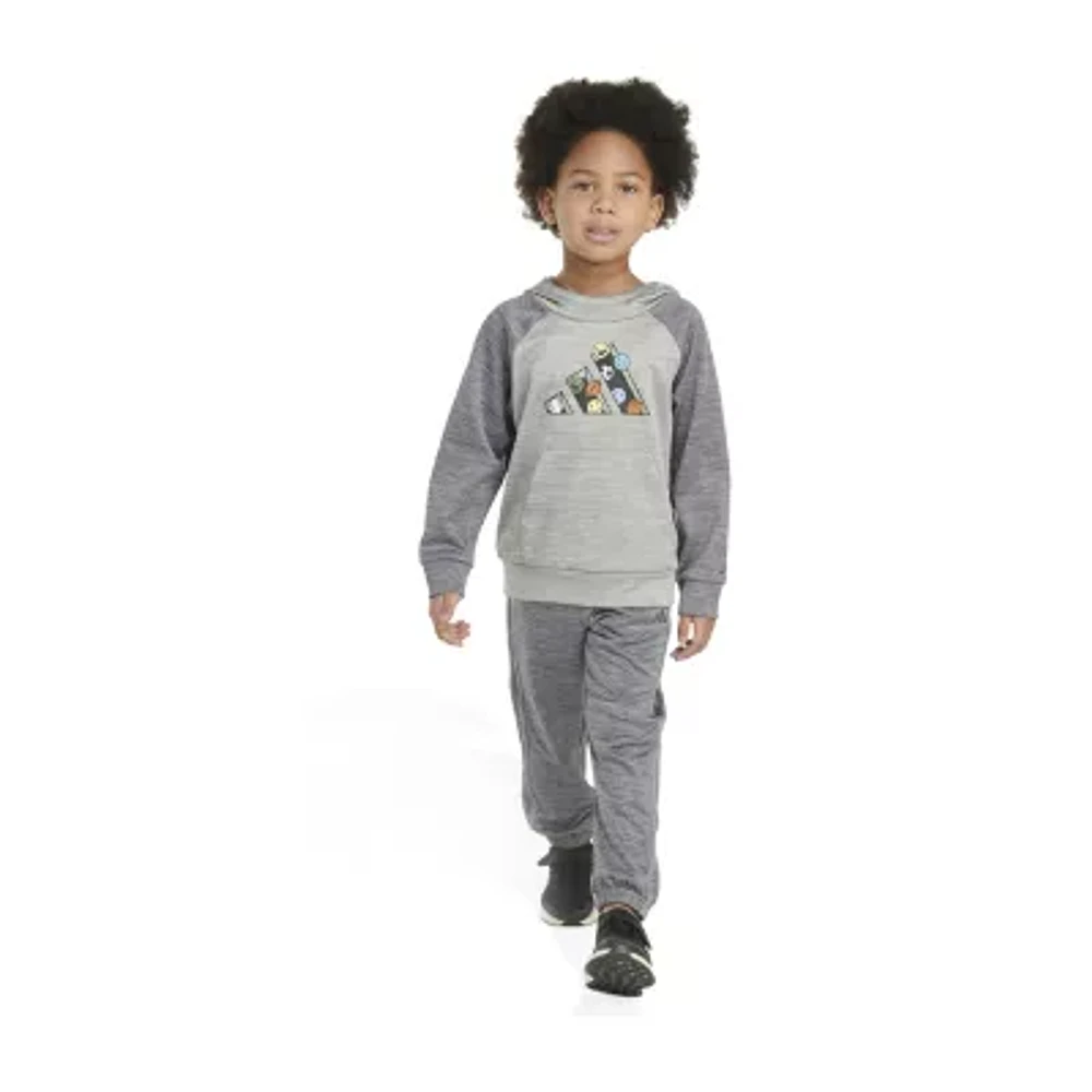 adidas Little Boys 2-pc. Pant Set