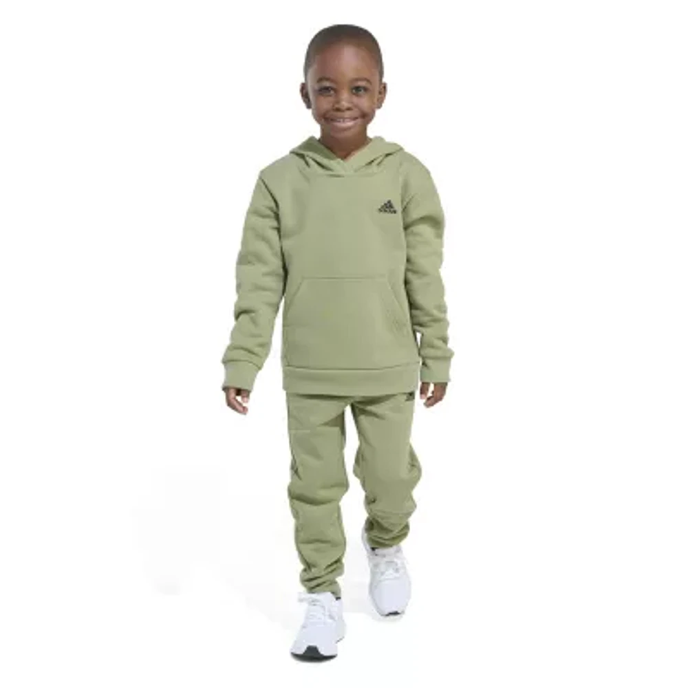 adidas Little Boys 2-pc. Pant Set