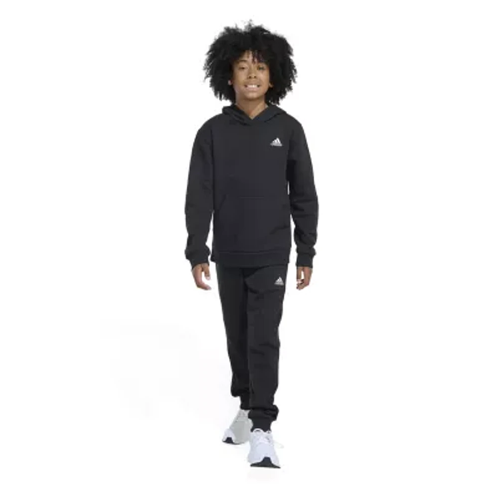 adidas Big Boys 2-pc. Fleece Pant Set