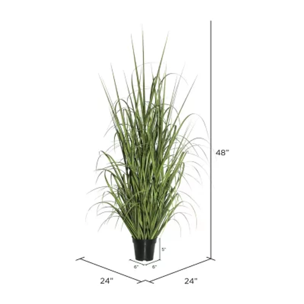 Vickerman 48" Green Potted Ryegrass Artificial Plant