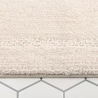 Town And Country Border Beige Bath Mat