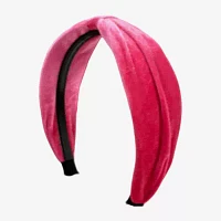 Bijoux Bar Pink Velvet Womens Headband