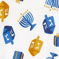 Carter's Hanukkah Little & Big Unisex 2-pc. Pant Pajama Set