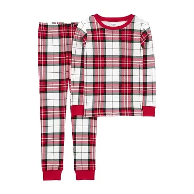 Carter's Little & Big Unisex 2-pc. Pant Pajama Set