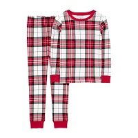 Carter's Little & Big Unisex 2-pc. Pant Pajama Set