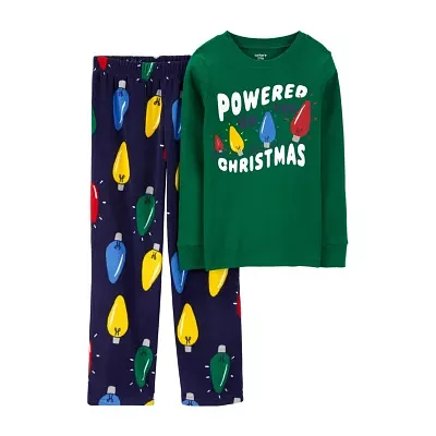 Carter's Little & Big Unisex 2-pc. Pant Pajama Set