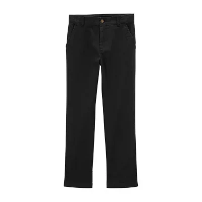 Carter's Little & Big Boys Straight Pull-On Pants