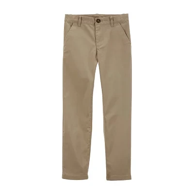 Carter's Little & Big Boys Straight Pull-On Pants