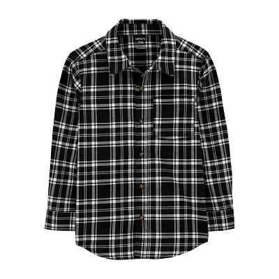 Carter's Little & Big Boys Long Sleeve Button-Down Shirt