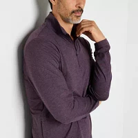 Xersion Mens Long Sleeve Mock Neck Top