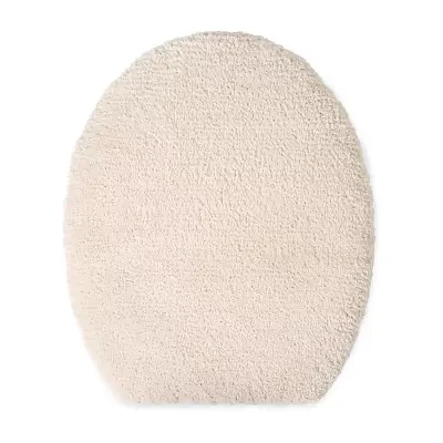 Town And Country Beige Toilet Lid Cover