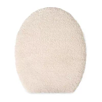 Town And Country Beige Toilet Lid Cover