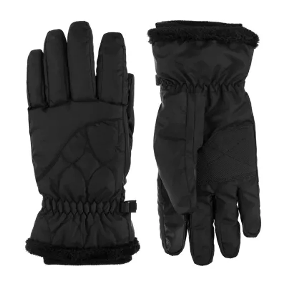 Isotoner Recycled Waterproof Glove/With Smart Touch Screen Enabled Cold Weather Gloves