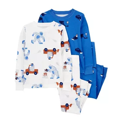 Carter's Toddler Boys 4-pc. Pant Pajama Set