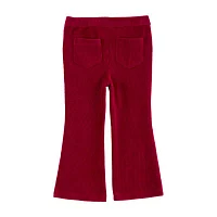 Carter's Toddler Girls Velour Flare Pull-On Pants