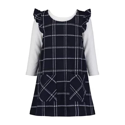 Blueberi Boulevard Little Girls Sleeveless Jumper