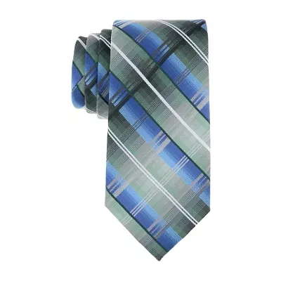 Collection By Michael Strahan Sawyer Plaid Ties