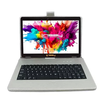 10.1 Octa Core 128Gb Tab Silver Keyboard