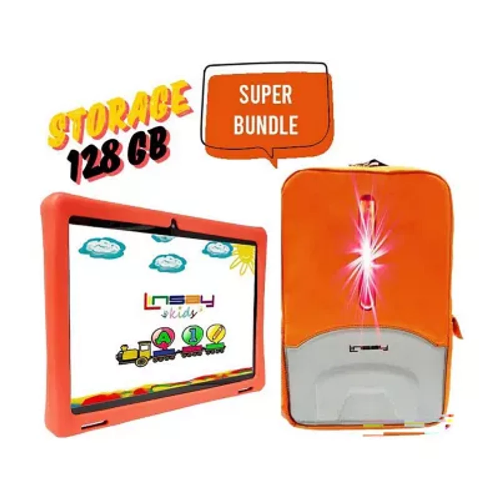 10.1 Octa Core 128Gb Tab Kids Orange Led