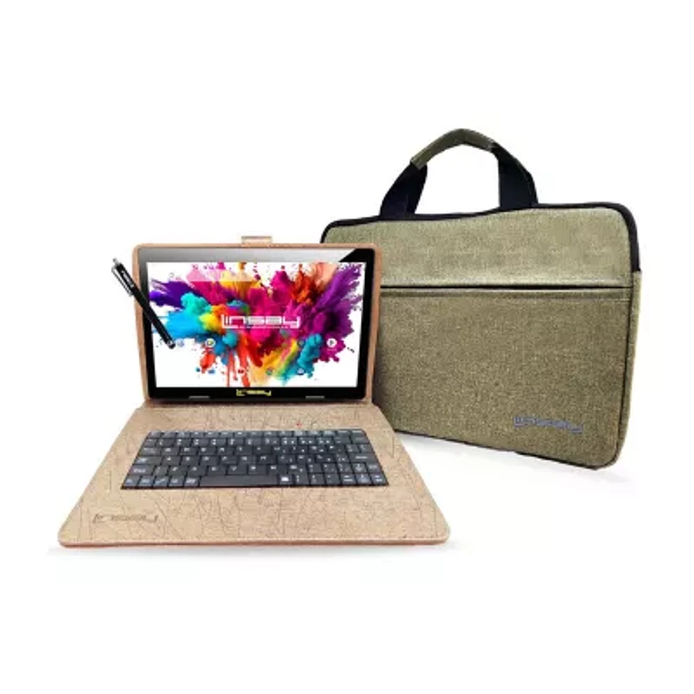 10.1 Octa Core 128Gb Tab Brown Keyboard