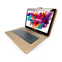10.1 Octa Core 128Gb Tab Brown Keyboard