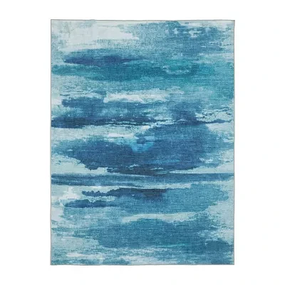 Covington Home Savannah Sky Indoor Rectangular Accent Rug