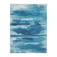 Covington Home Savannah Sky Indoor Rectangular Accent Rug