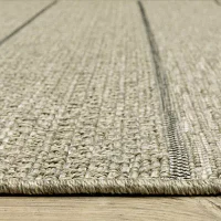 Covington Home Trinidad Stripe 36"X60" Indoor Outdoor Rectangular Accent Rug