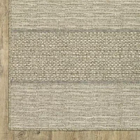 Covington Home Trinidad Stripe 36"X60" Indoor Outdoor Rectangular Accent Rug