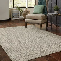 Covington Home Trinidad Woven Textures Indoor Outdoor Rectangular Area Rug