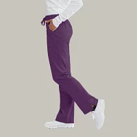Skechers Sk201 Reliance 3-Pocket Mid-Rise Straight Leg Womens Plus Tall Tag Free Stretch Fabric Moisture Wicking Scrub Pants