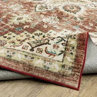 Covington Home Savannah Medallion Indoor Rectangular Accent Rug