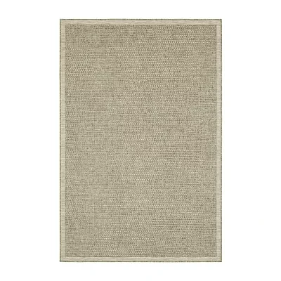 Covington Home Trinidad Textured Solid 36"X60" Indoor Outdoor Rectangular Accent Rug