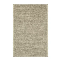 Covington Home Trinidad Textured Solid Indoor Outdoor Rectangular Area Rug