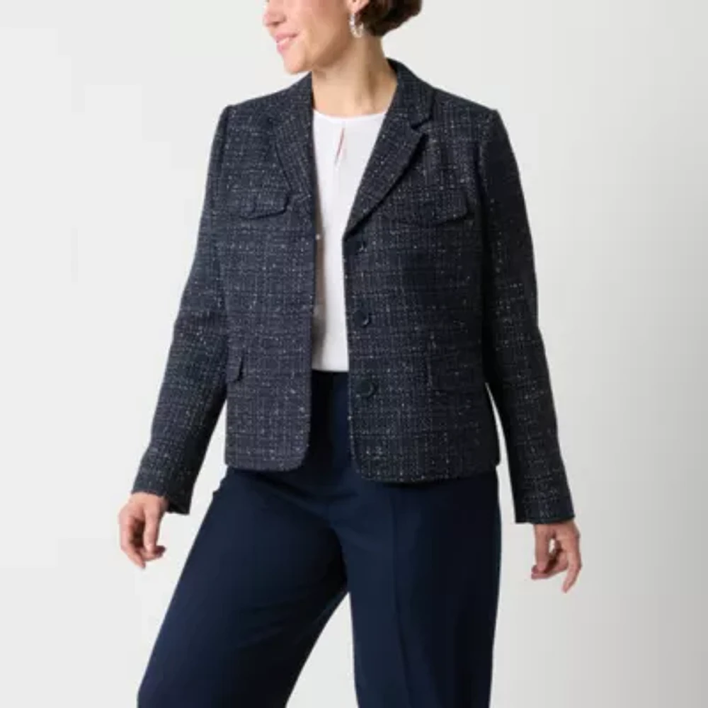 Liz Claiborne Womens Classic Fit Blazer