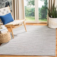 Martha Stewart Juno Stripe Water Resistant Indoor Rectangular Area Rug