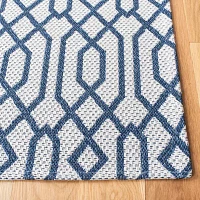 Martha Stewart Luna Geometric Water Resistant Indoor Rectangular Area Rug