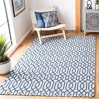 Martha Stewart Luna Geometric Water Resistant Indoor Rectangular Area Rug