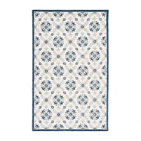 Martha Stewart Ivy Floral Hand Tufted Indoor Rectangle Area Rug