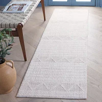 Martha Stewart Avery Stripe 26" X 96" Indoor Rectangular Runner"