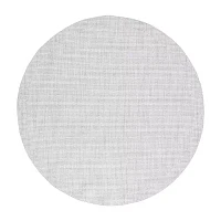 Martha Stewart Britt Stripe 6'7" X 6'7" Indoor Round Area Rug"