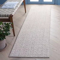 Martha Stewart Tia Solid Washable 26" X 96" Indoor Rectangular Runner