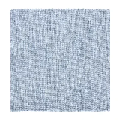 Martha Stewart Emmie Bordered 6'7" X 6'7" Indoor Square Area Rug