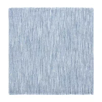 Martha Stewart Emmie Bordered Washable 6'7" X 6'7" Indoor Square Area Rug