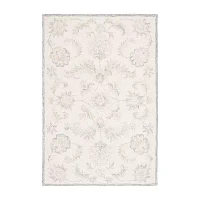 Martha Stewart Leia Floral Hand Tufted Indoor Rectangle Area Rug