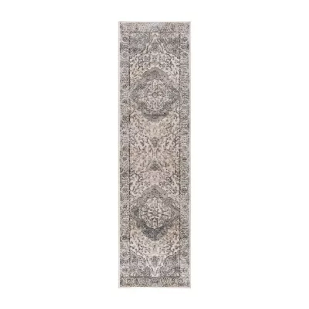 Martha Stewart Leon Medallion 26" X 72" Indoor Rectangle Runner