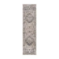 Martha Stewart Leon Medallion 26" X 72" Indoor Rectangle Runner