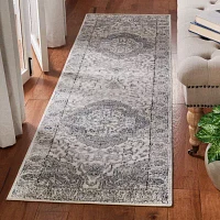 Martha Stewart Leon Medallion 26" X 72" Indoor Rectangle Runner